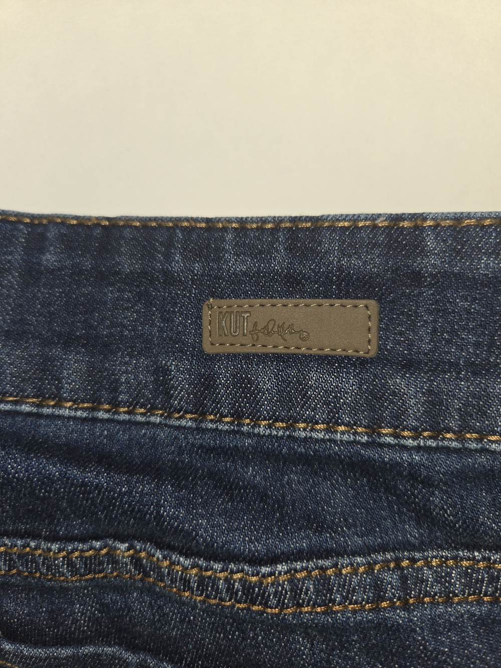 Kut from the Kloth Dark Indigo Denim Jeans Boot Cut Jeans Womens Size 6 - Picture 4 of 12